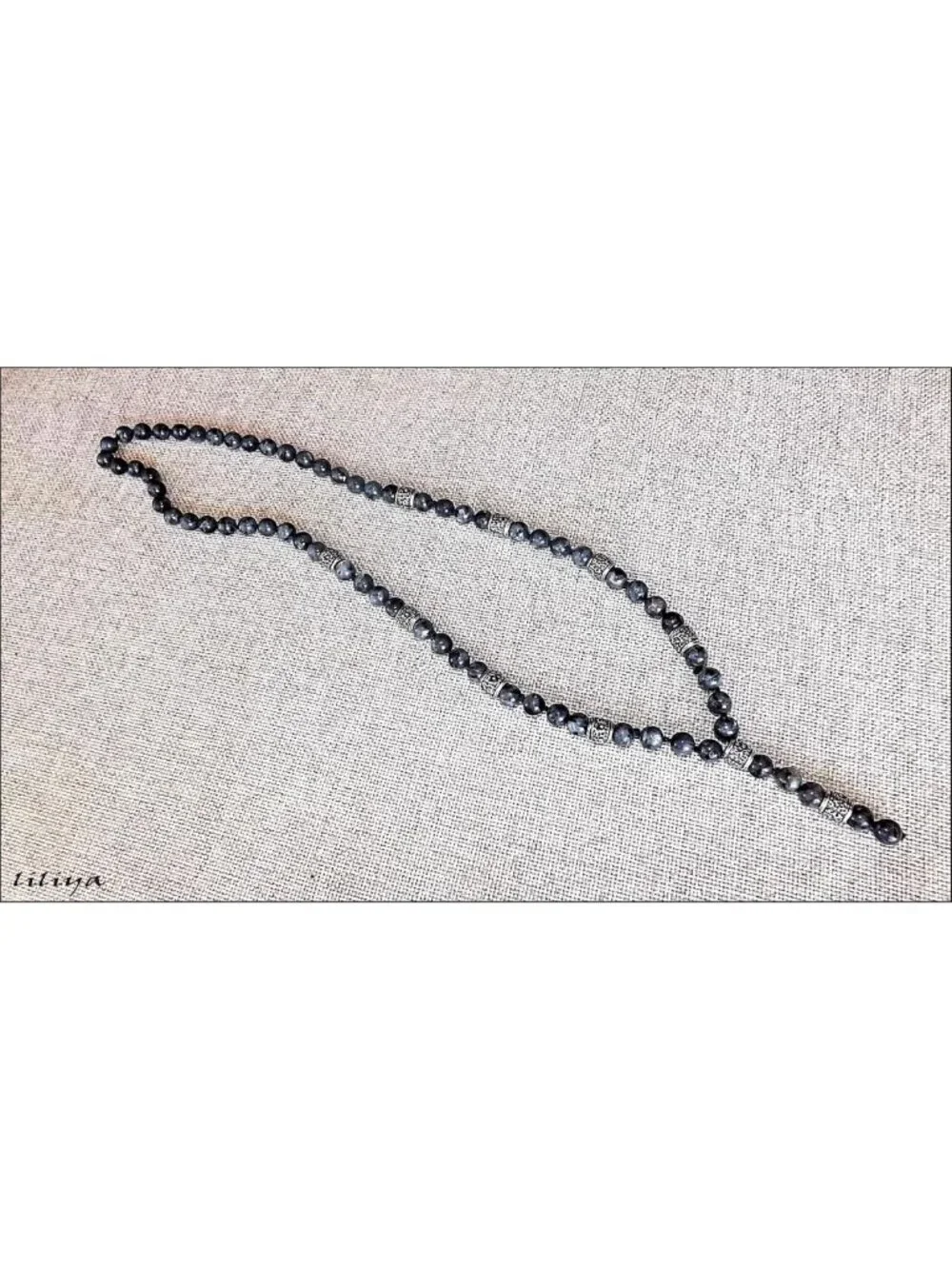 Men's Labradorite Necklace 26